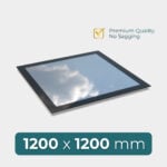 flat roof roof window 1200 x 1200 mm modern glass design with high performance glazing