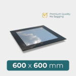 flat roof roof window 600 x 600 mm energy efficient design with high performance glazing