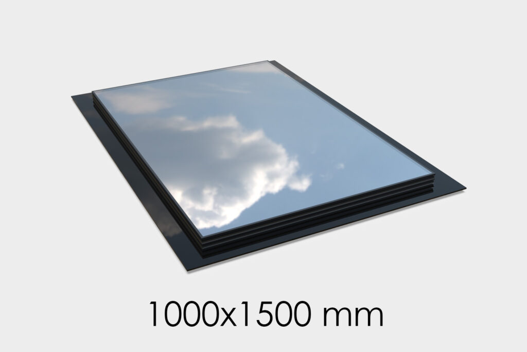 Flat Sky Window Roof Light 1000 x 1500 mm