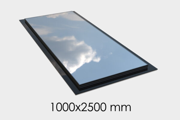 Safety Glass Roof Light 1000 x 2500 mm