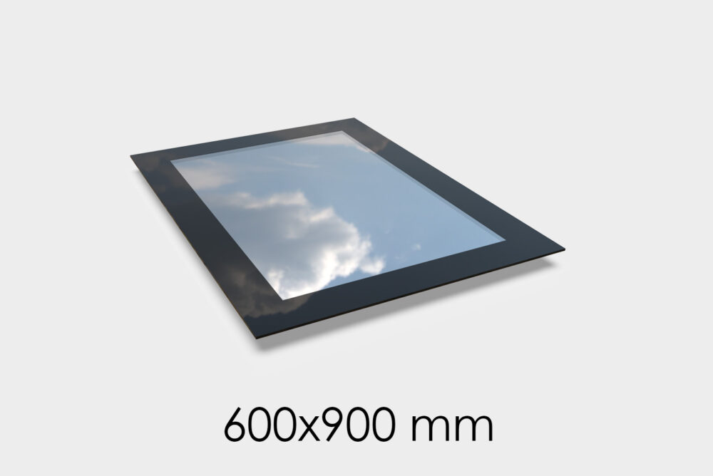 Saris-Extensions Flat Roof Window - 600 x 900mm - Toughened, Self-Cleaning Glass