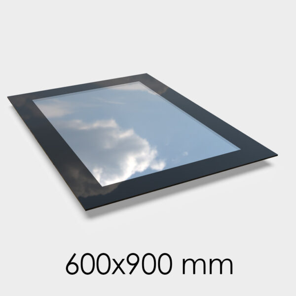 Saris-Extensions Flat Roof Window - 600 x 900mm - Toughened, Self-Cleaning Glass