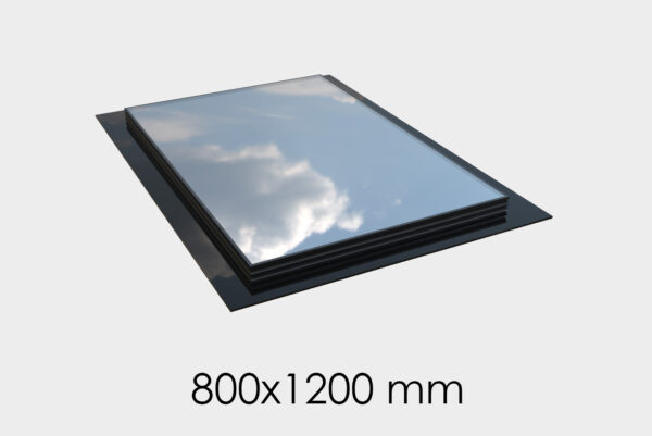 Roof light for flat and pitched roof 800 x 1200 mm