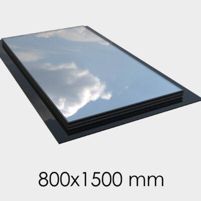 Toughened Skylight window 800 x 1500 mm