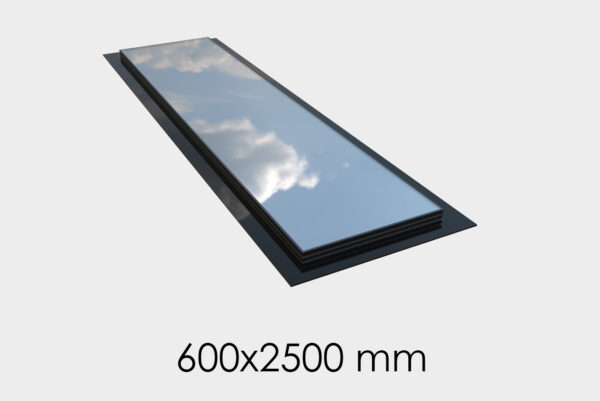 Sky Window for flat roof 600 x 2500 mm