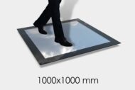 Frameless Walk On Skylight - 1000x1000mm