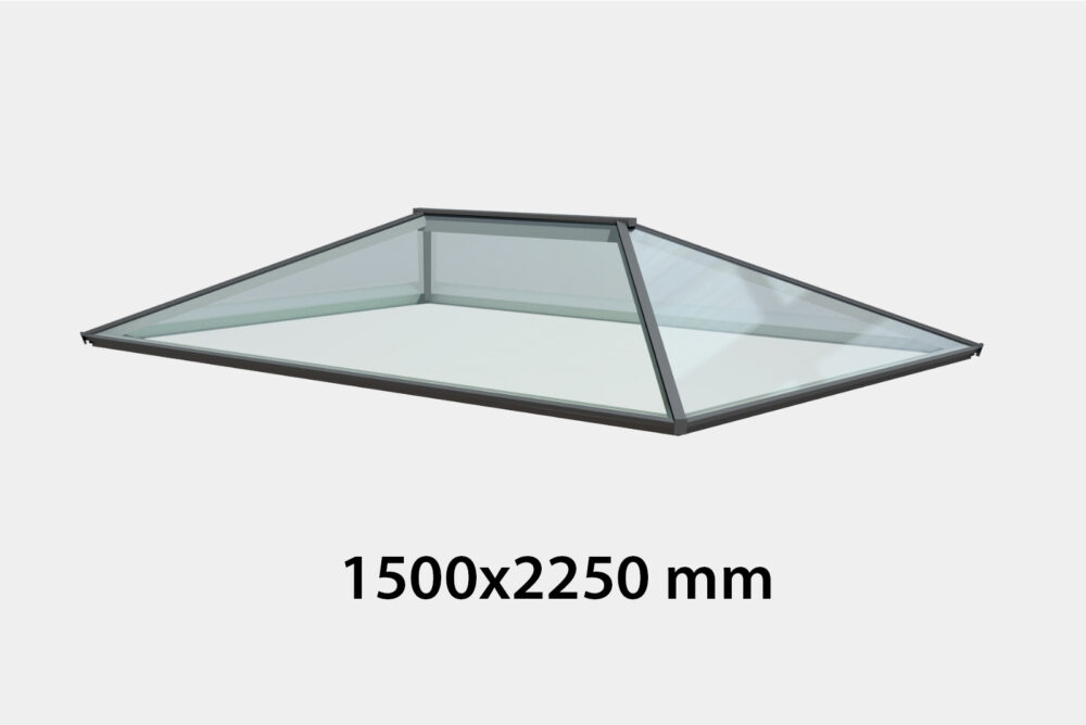 Contemporary Roof Lantern - Premium Quality Double Glazed - 1500 x 2250 mm