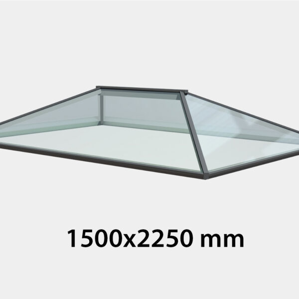 Contemporary Roof Lantern - Premium Quality Double Glazed - 1500 x 2250 mm