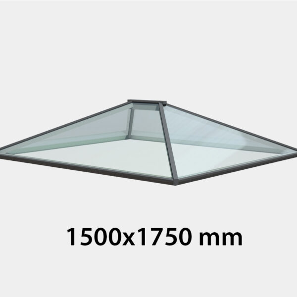Contemporary Roof Lantern - Premium Quality Double Glazed - 1500 x 1750 mm