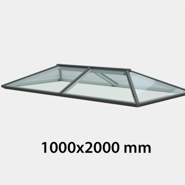 Regular Roof Lantern - Variable Pitch - 1000 x 2000 mm