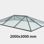 Regular Roof Lantern - 2000 x 3000 mm