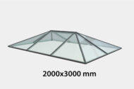Regular Roof Lantern - 2000 x 3000 mm