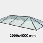 Regular Roof Lantern - 2000 x 4000 mm