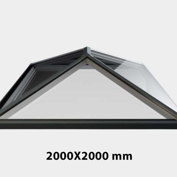 Square Roof Lantern - Architect's Choice - 2000 x 2000 mm