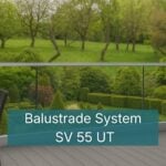Base Fixed Glass Balustrade SV55 UT – Wedge System