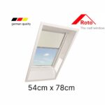 Blackout Roller Blind ZRV Light Grey for ROTO window 54 х 78 cm