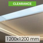 Electric Blinds for Flat Roof Skylight 1200x1200mm Clearance