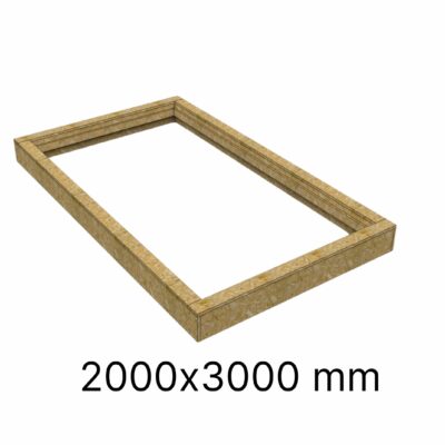 OSB Insulated Upstand 2000 x 3000 mm (for Regular Roof Lantern)